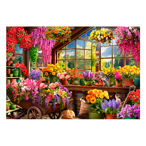 BLUEBIRD F-90977 Puzzle 1000 Pcs Potting Shed