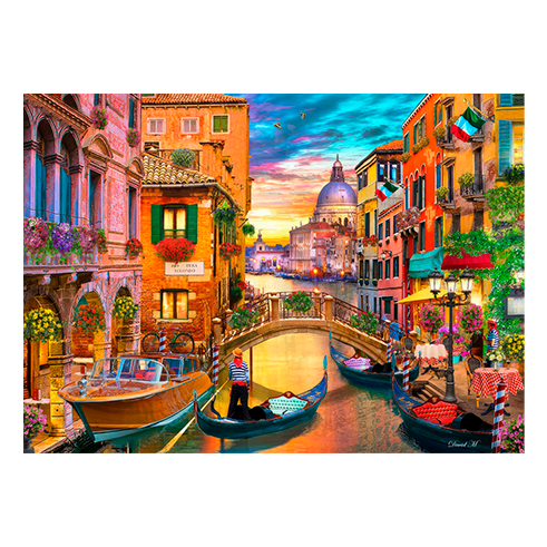 BLUEBIRD F-90726 Puzzle 1500 Pcs Grand Canal Venice
