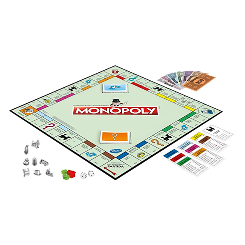 HASBRO C1009PT4A Jogo Monopoly Clássico (PT)