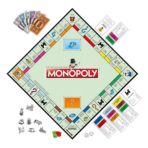 HASBRO C1009PT4A Jogo Monopoly Clássico (PT)