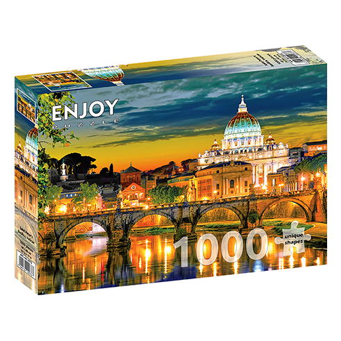 ENJOY 2073 Puzzle 1000 Pcs Saint Peter's Basilica, Vatican