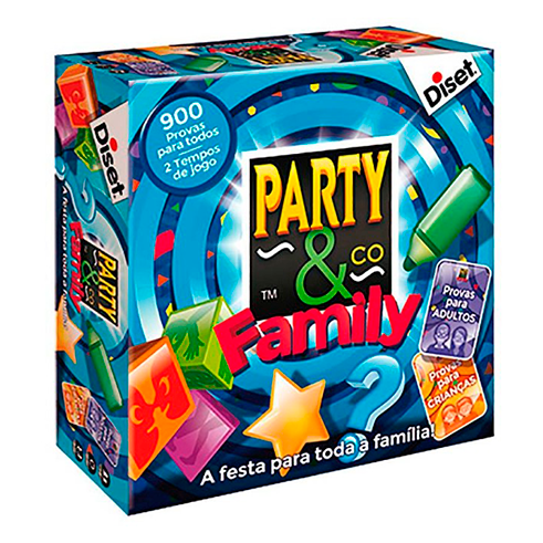 DISET 10119 Jogo Party & Co - Family (PT)