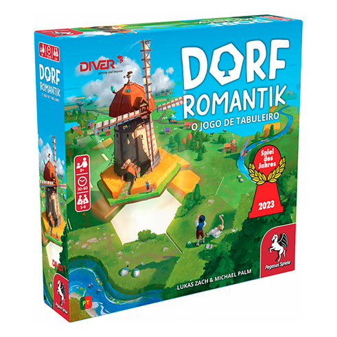 PEGASUS SPIELE 51240PT Jogo Dorfromantik (PT)