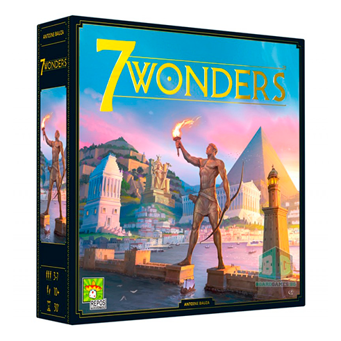 REPOS ASMSEV2US01 Jogo 7 Wonders 2nd Edition (EN)