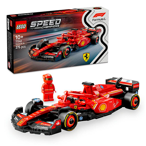 LEGO 77242 Speed Champions Carro de Corrida Ferrari SF-24 F1
