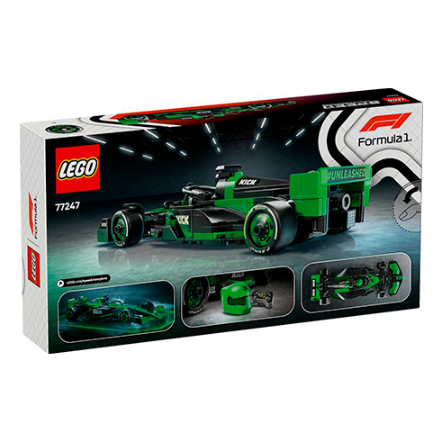 LEGO 77247 Speed Champions Carro de Corrida KICK Sauber F1 Team C44