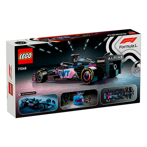 LEGO 77248 Speed Champions Carro de Corrida BWT Alpine F1 Team A524