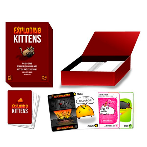 EXPLODING KITTENS EKGORG1 Jogo Original Edition (EN)
