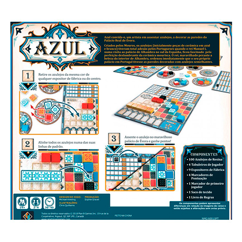NEXT MOVE NMG60010PT Jogo Azul (PT)