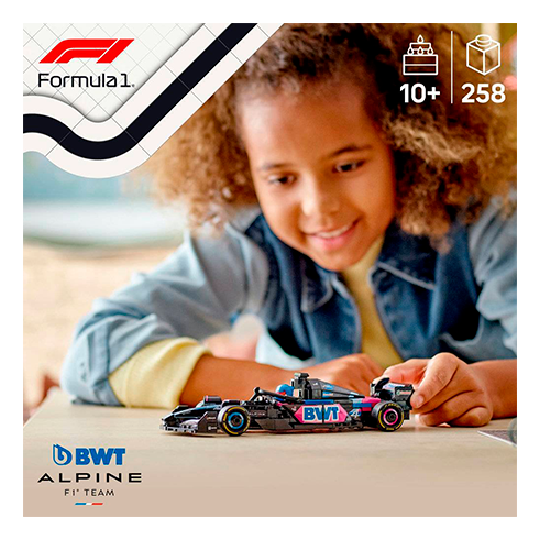 LEGO 77248 Speed Champions Carro de Corrida BWT Alpine F1 Team A524