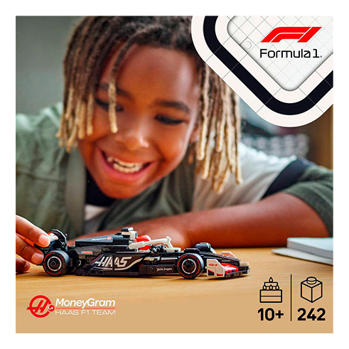 LEGO 77250 Speed Champions Carro de Corrida MoneyGram Haas F1 Team VF-24