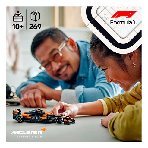 LEGO 77251 Speed Champions Carro de Corrida McLaren F1 Team MCL38