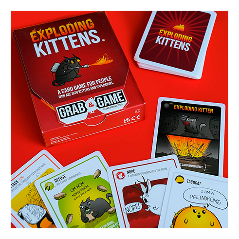 EXPLODING KITTENS EKGIMP8 Jogo Grab & Game (EN)