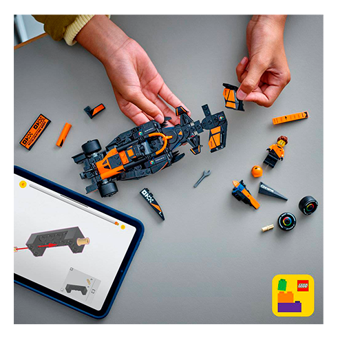 LEGO 77251 Speed Champions Carro de Corrida McLaren F1 Team MCL38