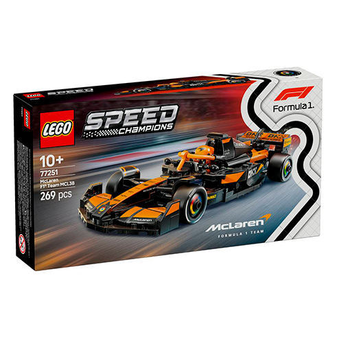 LEGO 77251 Speed Champions Carro de Corrida McLaren F1 Team MCL38