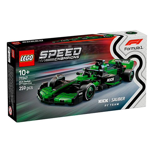LEGO 77247 Speed Champions Carro de Corrida KICK Sauber F1 Team C44