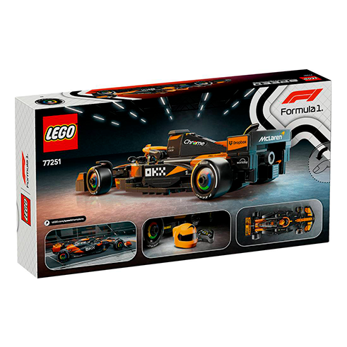 LEGO 77251 Speed Champions Carro de Corrida McLaren F1 Team MCL38