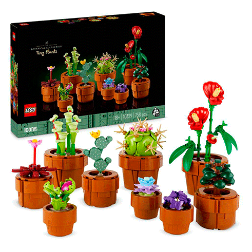 LEGO 10329 Botanicals Plantas em Miniatura