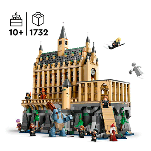 LEGO 76435 Harry Potter O Castelo de Hogwarts - O Grande Salão