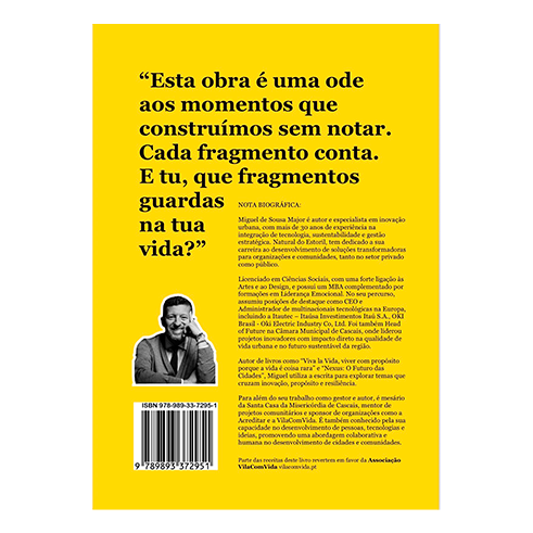 Livro Fragmentos - Uma Breve História de Vida e Propósito