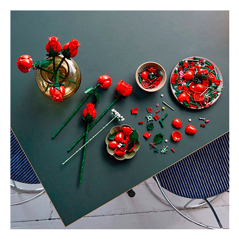 LEGO 10328 Botanicals Buquê de Rosas