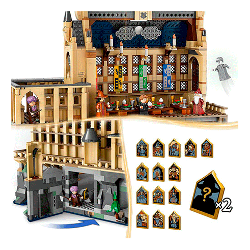 LEGO 76435 Harry Potter O Castelo de Hogwarts - O Grande Salão