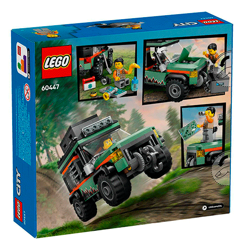 LEGO 60447 City Jipe Montanha 4x4 Todo-o-Terreno