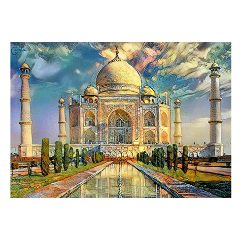 EDUCA Puzzle 1000 Pcs Taj Mahal, India