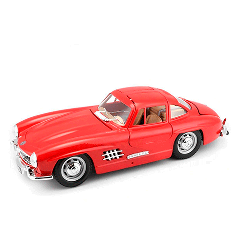 BURAGO 18-22023 Carro Mercedes-Benz 300SL (1954) Vermelho 1:24