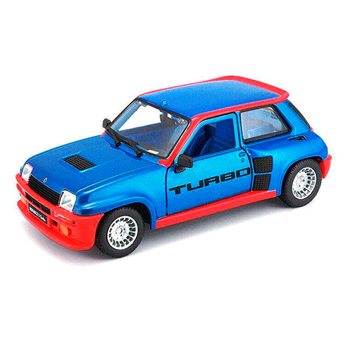 BURAGO 18-21088 Carro Renault 5 Turbo Azul 1:24