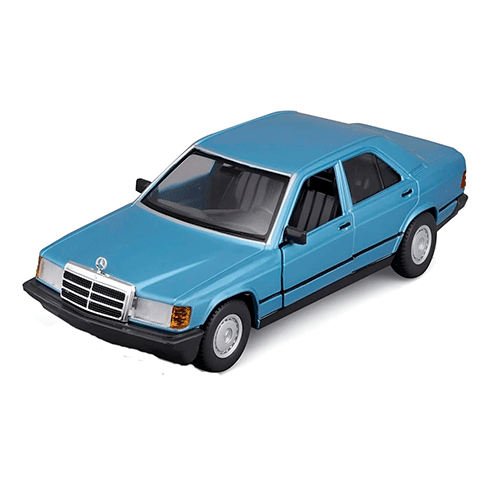 BURAGO 18-21103 Carro Mercedes-Benz 190 E2.6 Azul 1:24