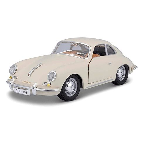 BURAGO 18-22079 Carro Porsche 356B Coupé (1961) Bege 1:24
