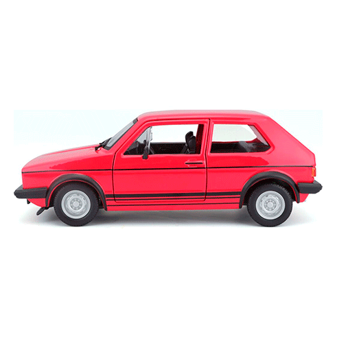 BURAGO 18-21089 Carro Volkswagen Golf MK1 GTI (1979) Vermelho 1:24