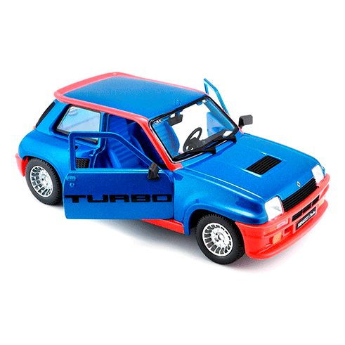 BURAGO 18-21088 Carro Renault 5 Turbo Azul 1:24
