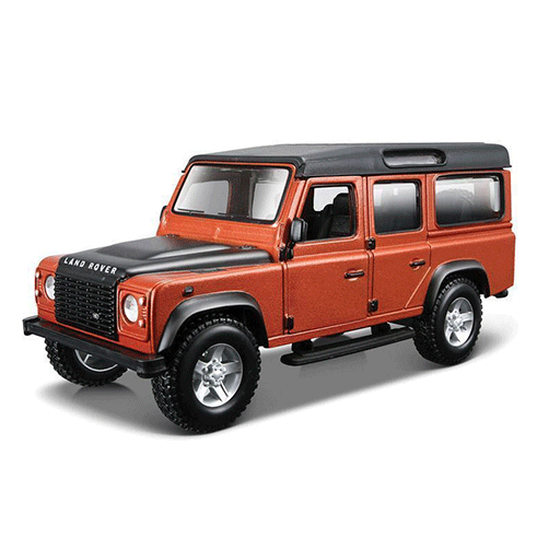 BURAGO 18-43029 Carro Land Rover Defender 110 Castanho 1:32