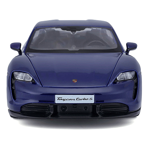 BURAGO 18-21098 Carro Porsche Taycan Turbo S Azul 1:24