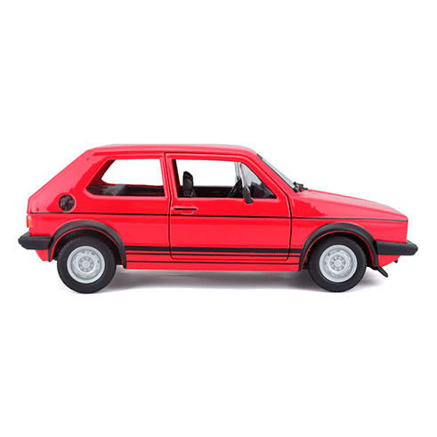 BURAGO 18-21089 Carro Volkswagen Golf MK1 GTI (1979) Vermelho 1:24