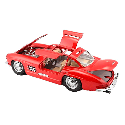 BURAGO 18-22023 Carro Mercedes-Benz 300SL (1954) Vermelho 1:24