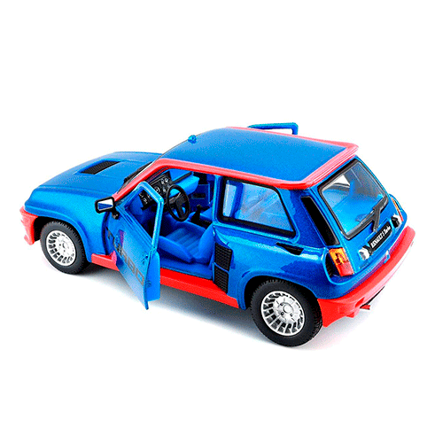 BURAGO 18-21088 Carro Renault 5 Turbo Azul 1:24