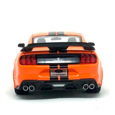 MAISTO 31532 Carro Mustang Shelby GT500 (2020) Laranja 1:24
