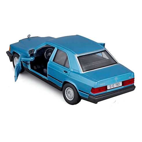 BURAGO 18-21103 Carro Mercedes-Benz 190 E2.6 Azul 1:24