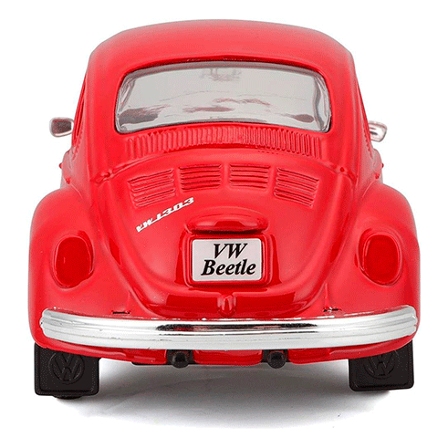 MAISTO Carro Volkswagen Beetle Vermelho 1:24