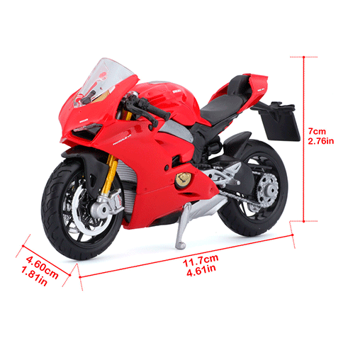 BURAGO 18-51080 Moto Ducati Panigale V4 1:18