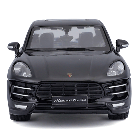 BURAGO 18-21077 Carro Porsche Macan Preto 1:24