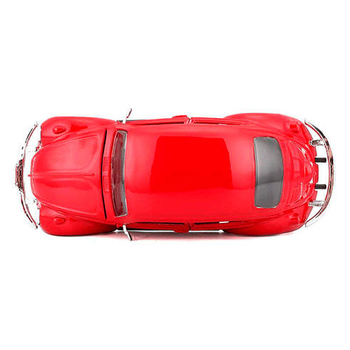 MAISTO Carro Volkswagen Beetle Vermelho 1:24