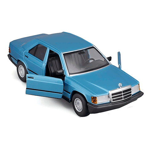 BURAGO 18-21103 Carro Mercedes-Benz 190 E2.6 Azul 1:24