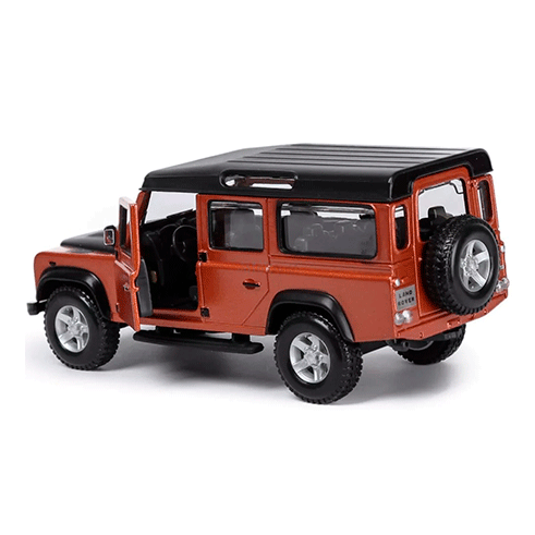 BURAGO 18-43029 Carro Land Rover Defender 110 Castanho 1:32