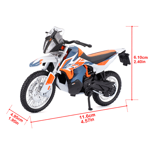 BURAGO 18-51084 Moto KTM 790 Adventure R Rally 1:18