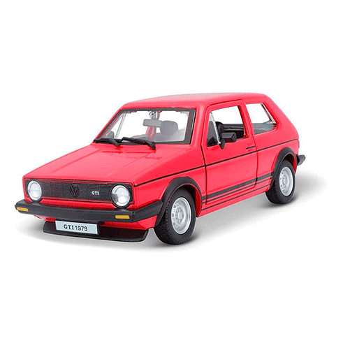 BURAGO 18-21089 Carro Volkswagen Golf MK1 GTI (1979) Vermelho 1:24