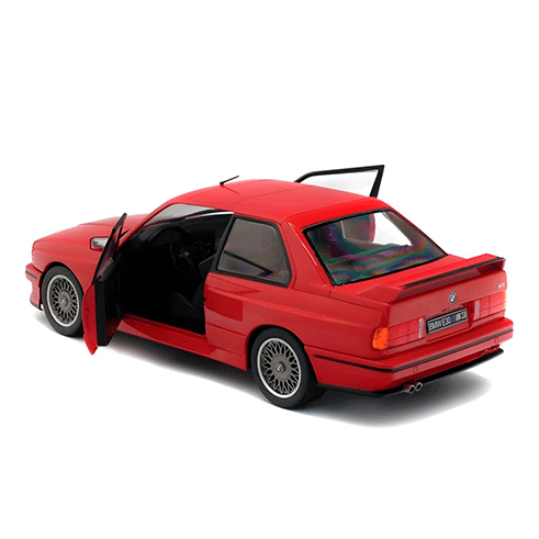 BURAGO 18-21100 Carro BMW M3 (E30) (1988) Vermelho 1:24